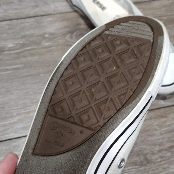 CONVERSE - Light Gray Canvas Sneakers - Picture 10 of 12